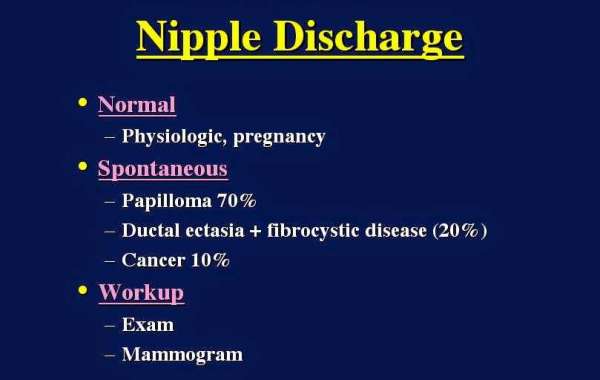 Nipple discharge နို့ကနေ နို့မဟုတ်တာ ထွက်ရင်
