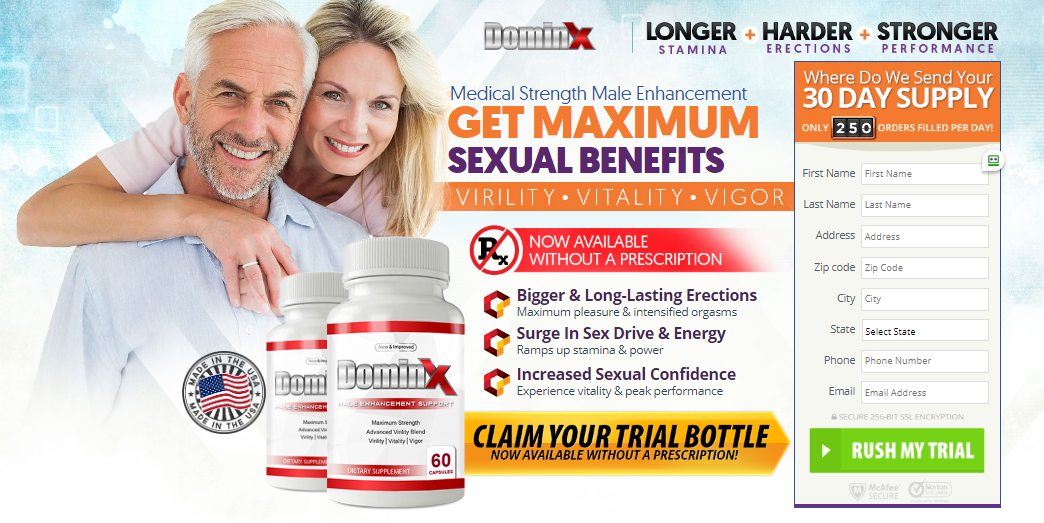 DominX Male Enhancement {Reviews/Ingredient/Price} 100% Safe & Work