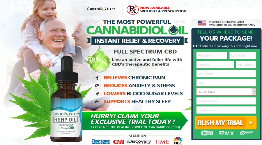 Cannaful Valley CBD Oil Reviews - Does It Really Works, Scam Or Legit?