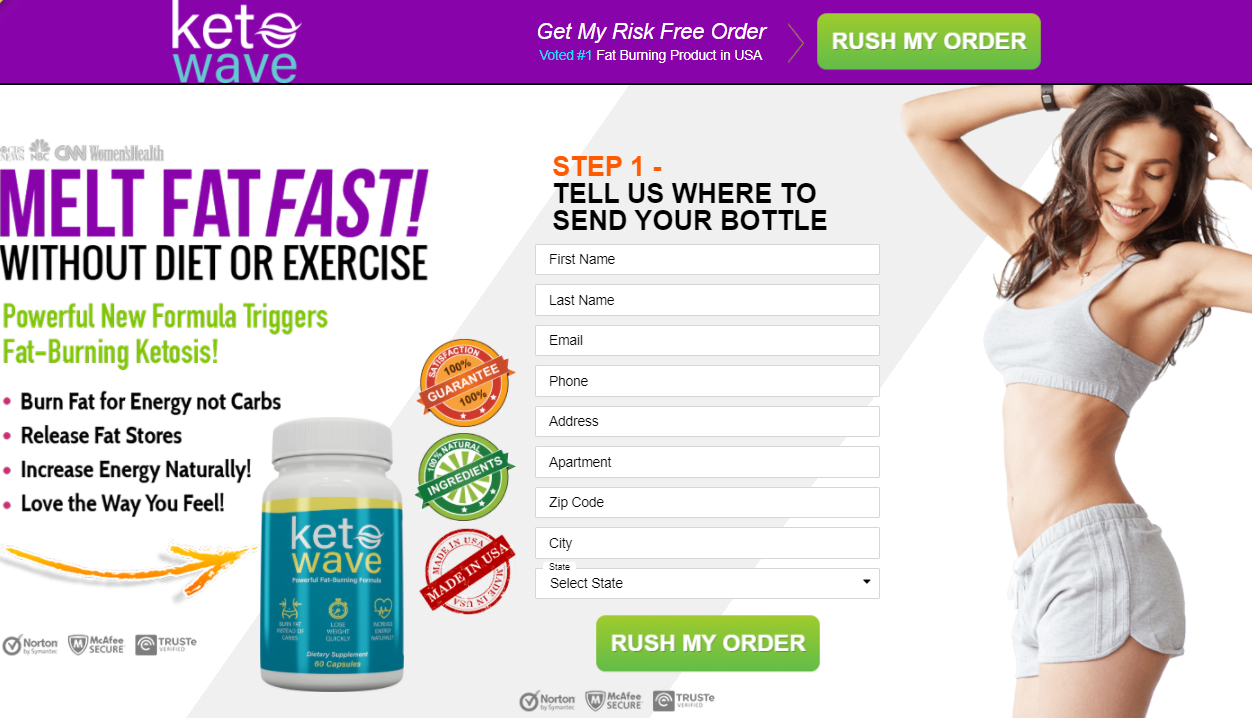 Keto Wave #1 Voted Diet - Supplements Online Store - 99.9% Safe 4 Body