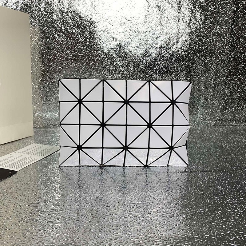 Bao Bao Issey Miyake Lucent Flat Pouch White
