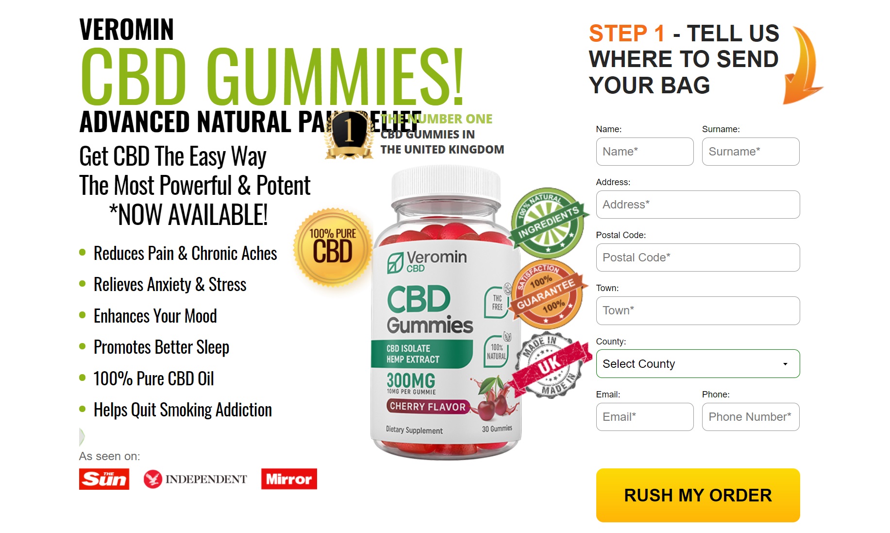 Veromin CBD Gummies UK (United Kingdom) Reviews, Working & Price