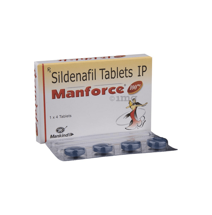 Manforce 100 MG Tablet - Uses, Benefits, Dosage, Price