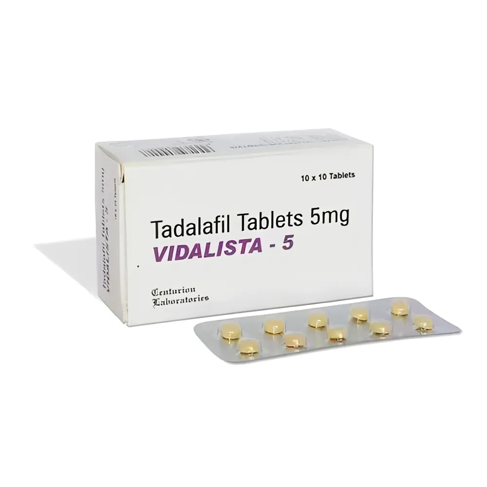 Buy Vidalista 5 mg | Cialis | Tadalafil | Genericaura
