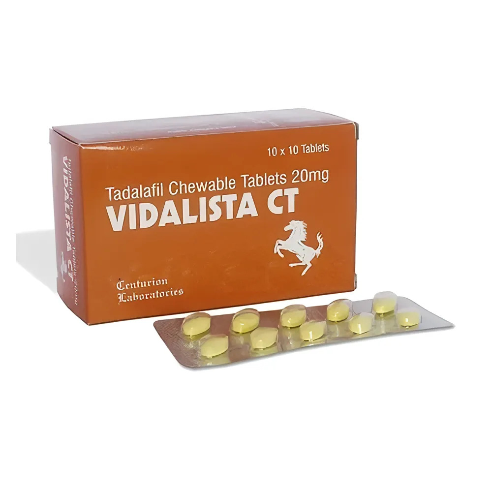 Vidalista CT 20 mg | Cialis | Tadalafil | Genericaura