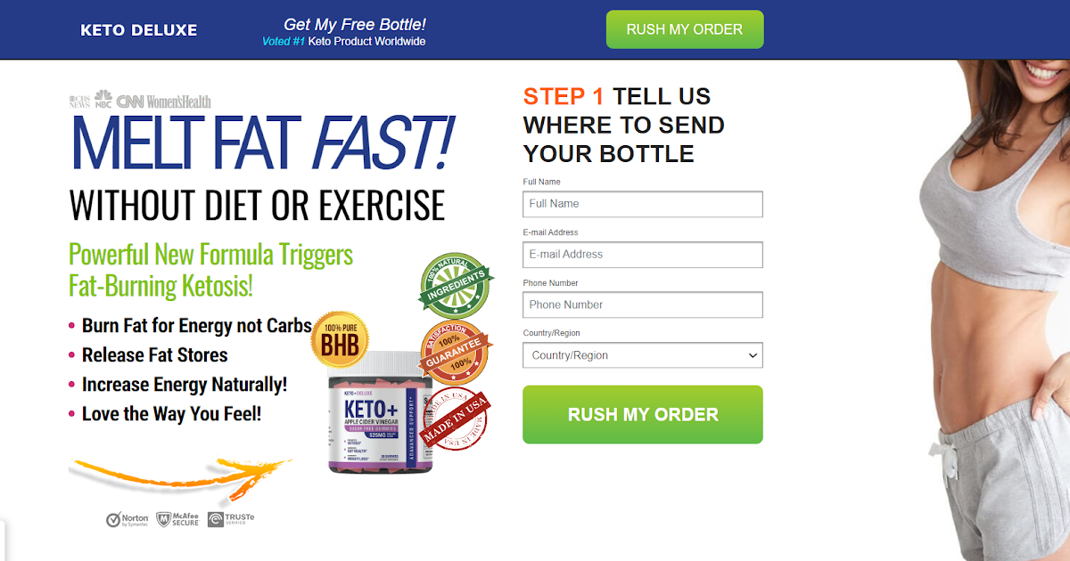 Deluxe Keto+ACV Gummies Reviews-Shocking Result USA 2023