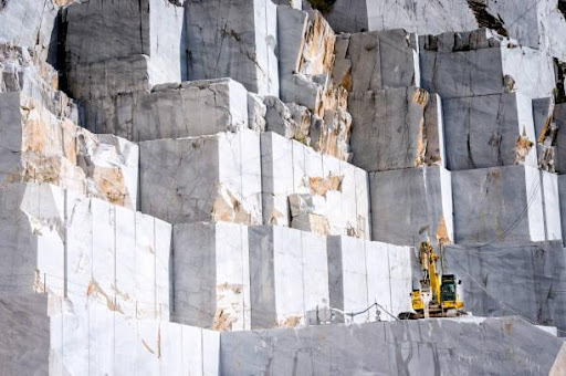 Where Marble Rock is found and its resource