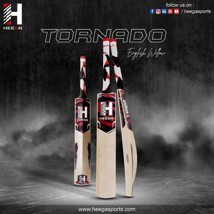 Why Choose English Willow Cricket Bats ? | by Heega Sports | Aug, 2023 | Medium