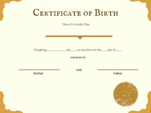 Birth Certificate Translate