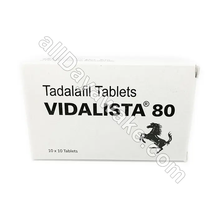 Vidalista 80 Tadalafil Pills | Review, Dosages, Price - allDayawake