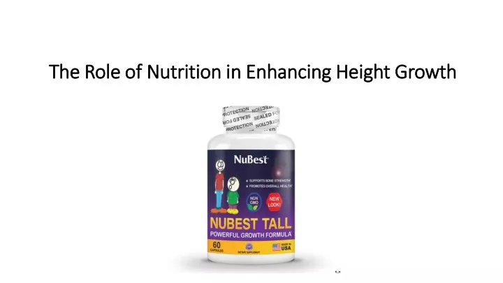 PPT - The Role of Nutrition in Enhancing Height Growth PowerPoint Presentation - ID:13040357