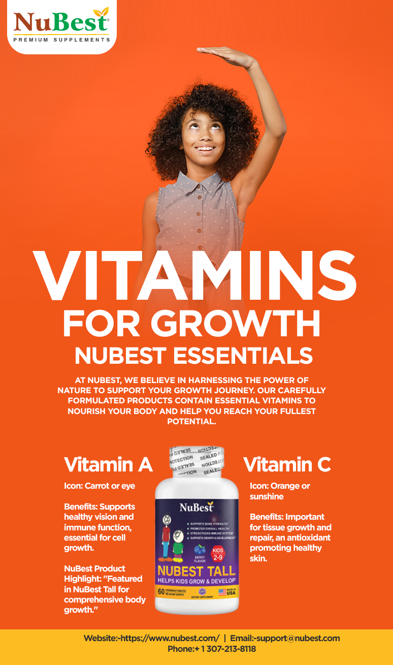 Vitamins for Growth - NuBest Essentials - Gifyu